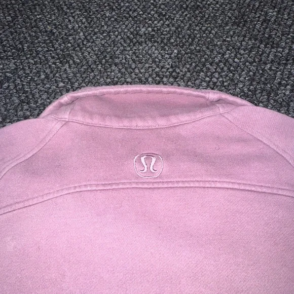 Lululemon Scuba Full Zip Jacket Pink XS/S Zip Up Sweatshirt Thumbholes - Picture 5 of 9
